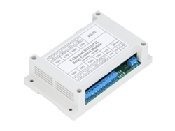 Módulo De Relé Rs232 De 8 Canales, 12 V Cc, Con Control Remoto Serie, Led Y Carcasa.