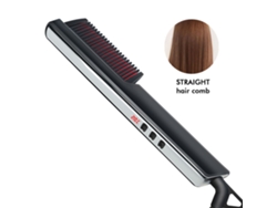 Pincel Alisador Iónico Para Cabello Y Barba Electrónico, Cepillo Alisador Para Hombres Y Mujeres
