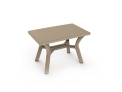 Mesa Rectangular Reciclada Exterior 115x72 Arena Dalia Garbar