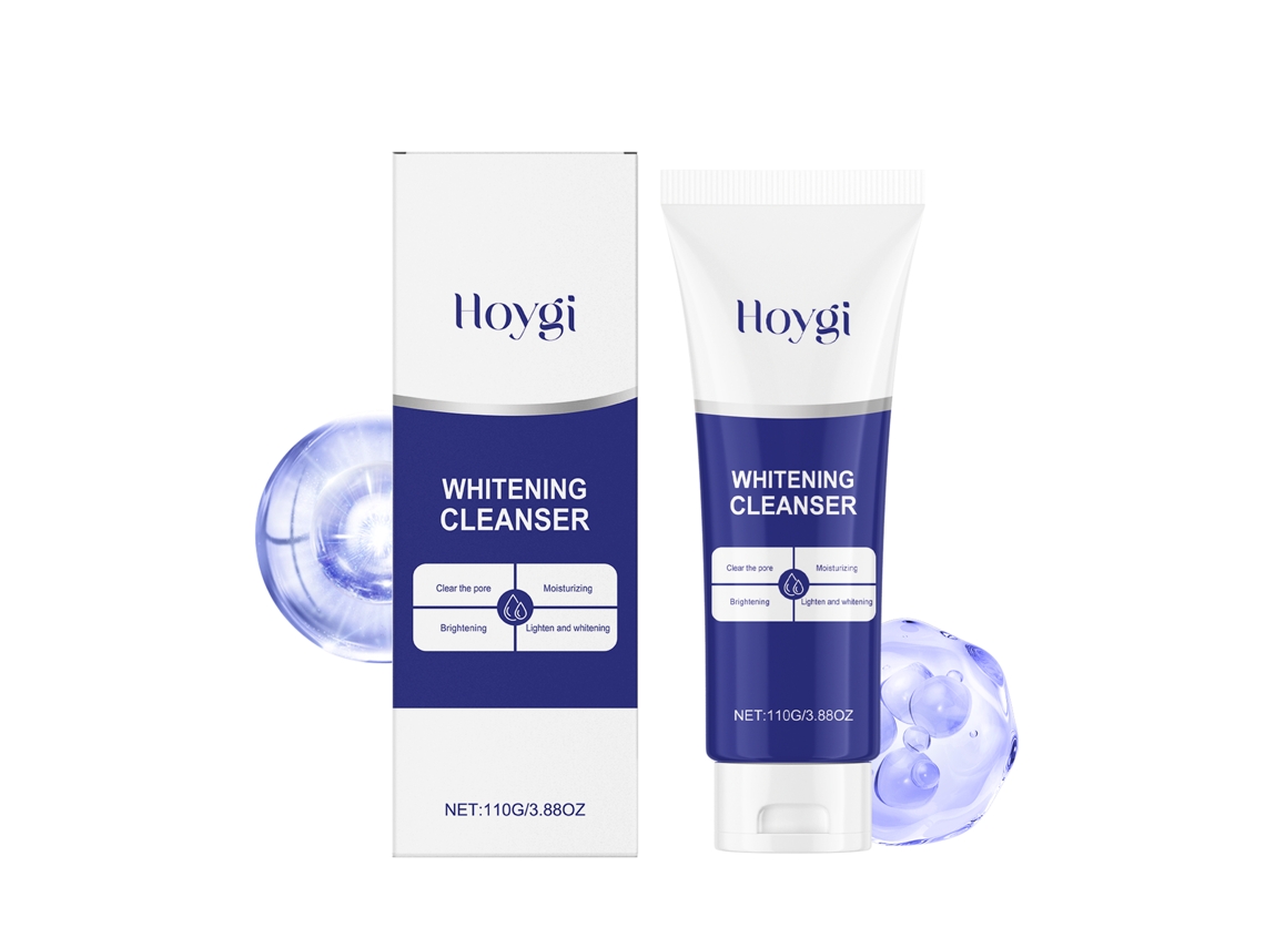 Gel limpiador facial iluminador e hidratante para una piel sana.
