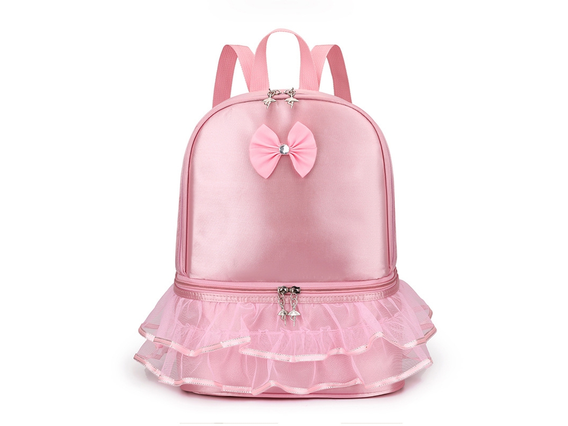 Mochila De Ballet Con Compartimento Separado Para Zapatos (rosa) Czhhmart