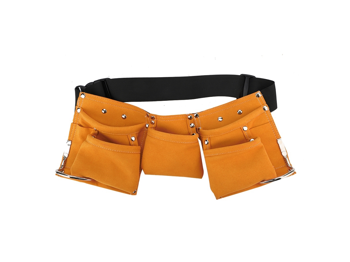 Bolsa Multifuncional Para Guardar Herramientas Con Cinturón Ajustable Para Niños - Amarilla