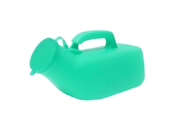 Botella para orina masculina de 1,2 L con tapa autoclavable, ideal para viajes, acampadas y pacientes.