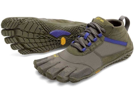 Zapato para Mujer VIBRAM FIVEFINGERS V Trek Gris para Montaña (EU 39)