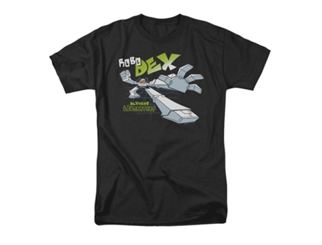 Camiseta ROCKINSTONE Robo Dex del laboratorio de Dexter (Algodón - XXXL)