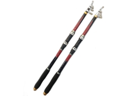 Caña De Pescar Telescópica Profesional Fibra Carbono 2,1 A 3,6 M, Accesorio Portátil Para Spinning, Ideal V...
