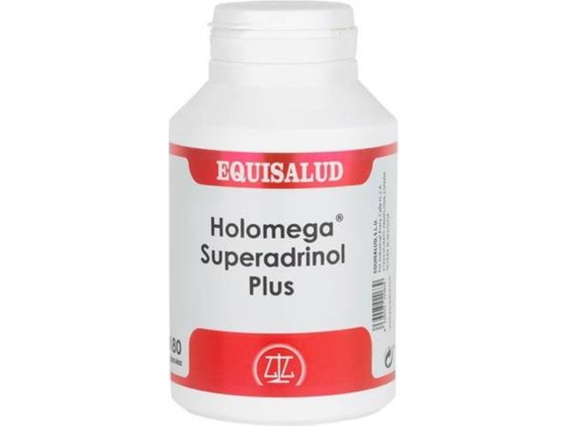 Complemento Alimentar EQUISALUD Superadrinol Mais Holomega (180 cápsulas)