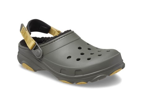 Zuecos CROCS Forro All Terrain Verde (46/47)