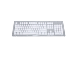 Conjunto De Teclas Coreanas Abs De 104 Piezas De Repuesto Para Teclados Mecánicos De 61-104 Teclas Blanco