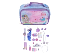 2026-kit De Maquillaje Lavable Para Niñas Juguete Con Gran Capacidad Portátil Princesa Niñas Pequeñas
