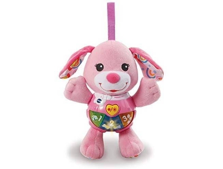 Muñeco Colgante VTECH Pequeperrita Rosa (Edad Minima: 3 meses)