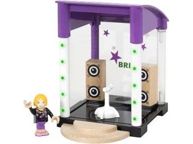 Escenario para Pistas de Coches BRIO 33945 (11.5x11.5x15.5cm - Edad Mínima: 3)