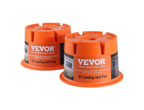 VEVOR Bloque Nivelador para Estabilizador Caravana Autocaravana 2 Piezas 0,9 T