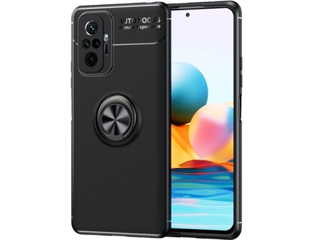 Carcasa + Protector Xiaomi Redmi Note 10 Pro HFS-HOUSE Finger Negro