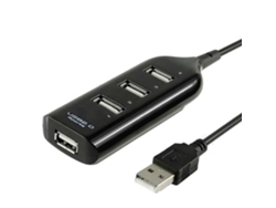 Maxllto ® Multi Plug Hub de 4 puertos Cable cargador múltiple USB 2.0 Pc Mac Tablet Smartphone