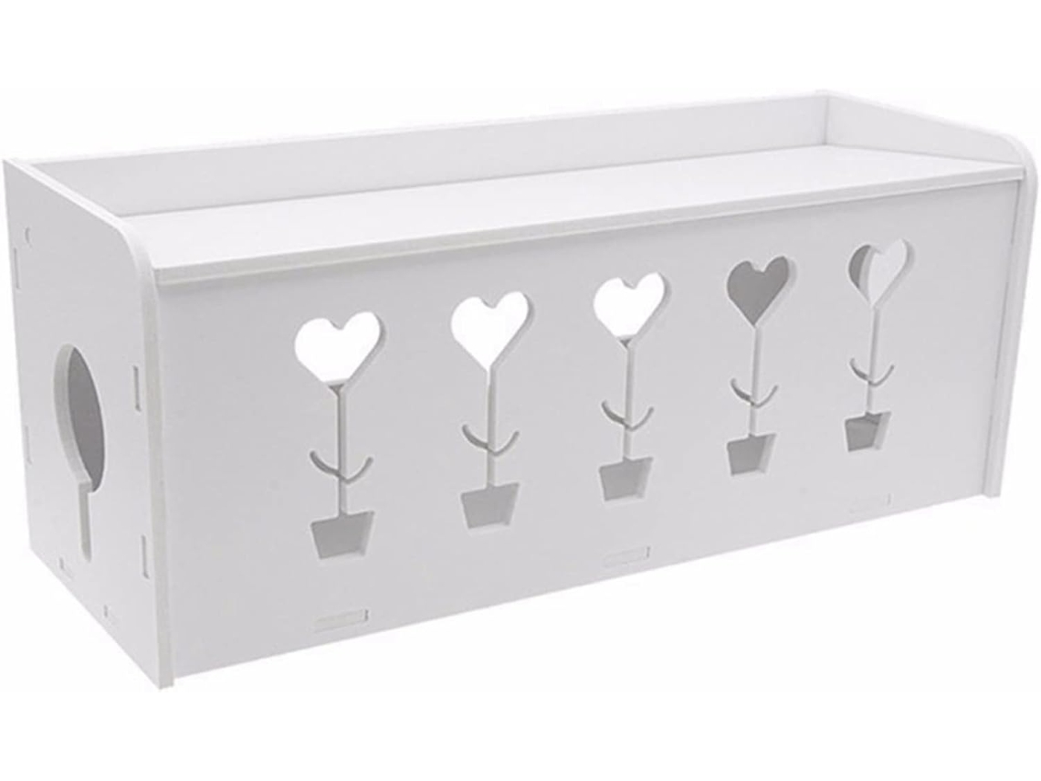 Caja Organizadora De Cables Rectangular Para Ayuda Proteger Los