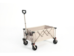 Carrito plegable con ruedas para todo terreno, resistente y con asa ajustable, BAGOLY