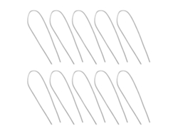 10 unidades de alambre de tungsteno gris de alta temperatura. Slowmoose