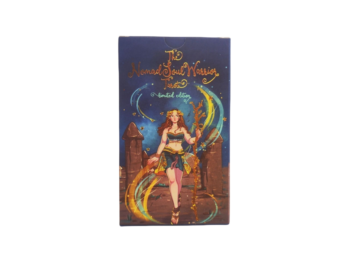 El Nuevo Juego De Mesa De Tarot Nomadsoulwarrior, 12x7 Cm, 79 Cartas.