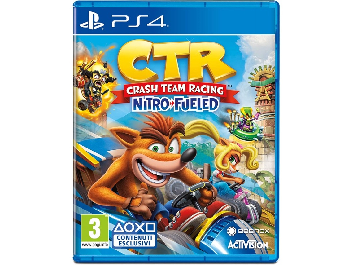 Jogo PS4 Crash Team Racing Nitro Fueled