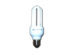 Luz dlu lampara electron.3u-t4 230v e27 larga  21w fria fls4e042