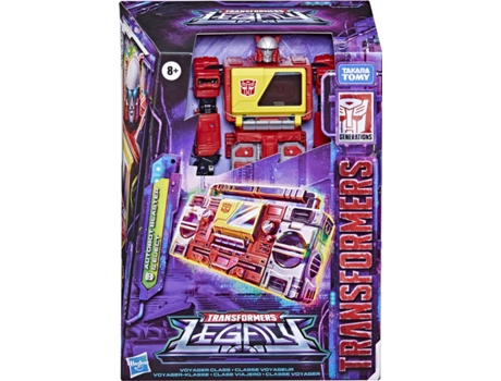 Figura de Jugar HASBRO Transformers Generations Legacy Clase Viajero - Autobot Blaster & Eject (Edad Minima: 8 años)