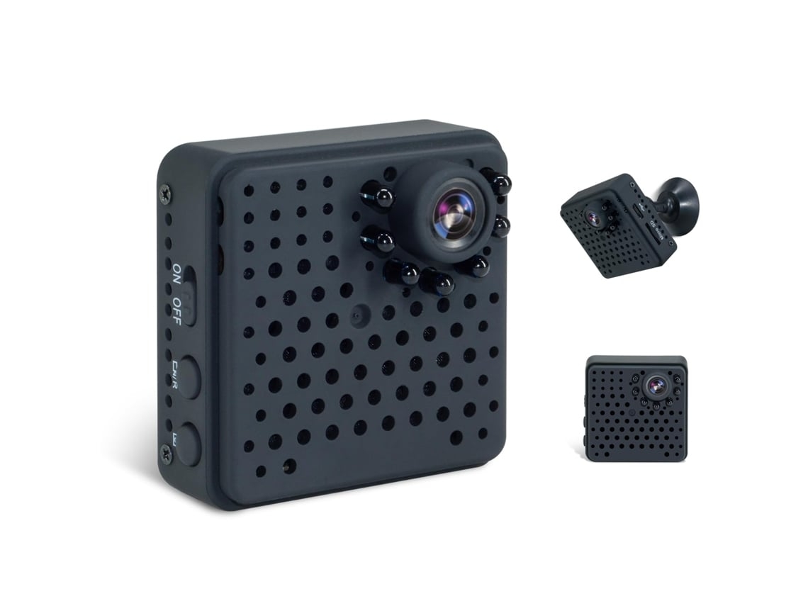 Mini Cámara Espía Cámara Wifi Oculta con Transmisión en Vivo HD Visión Nocturna Detección de Movimiento Pir Nube y Almacenamiento Local / con YEMAESRE