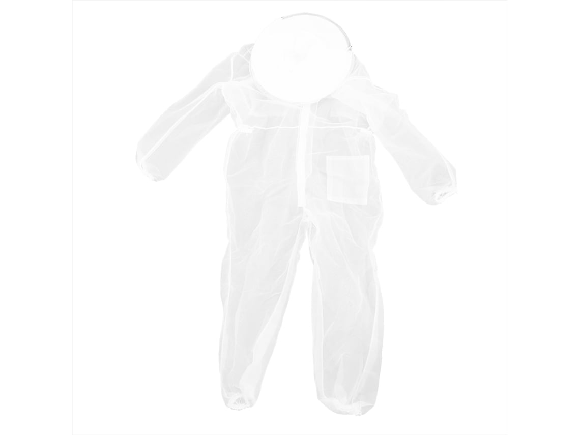 Traje De Apicultura, Anti-picaduras De Abeja, Malla De Nailon Transparente, Talla L