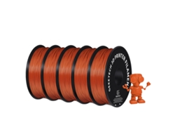 Filamento para impresora 3D, PLA, compatibilidad versátil, color marrón OEM