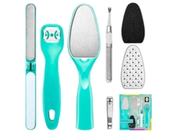 Juego De 3 Productos Para El Cuidado De Los Pies, Para Eliminar Callosidades, Organizados.