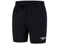 Pantalones Cortos de Playa para Hombre SPEEDO Essentials 16´´ Negro para Natacion (L)