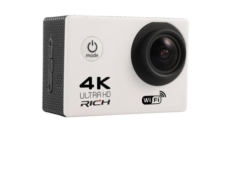 Action Cam SLOWMOOSE Ultra HD (4K / 30 Fps - Wi-Fi 2.0 - 5 MP - Blanco)