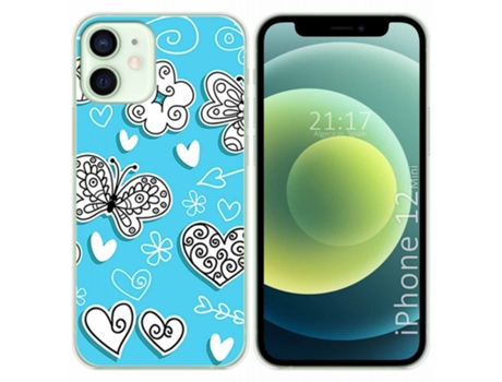 Carcasa iPhone 12 Mini (5.4) TUMUNDOSMARTPHONE Dibujos Multicolor