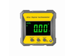 Protracto Digital Inclinómetro Lcd 4 X 90 Grados 0.2° Precisión Nivel Magnético Ip54 Para Carpintería Mecánica Reparación Automotriz