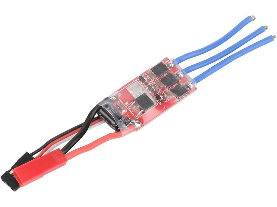 Controlador Electrónico De Velocidad Esc De 15 A Para Coche Rc/28/24 - Alta Eficiencia Y Programable