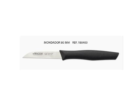 Cuchillo mondador negro 188400