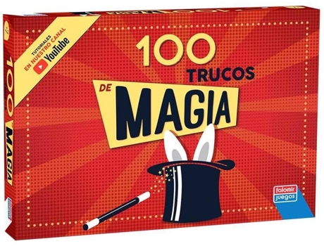 Set de Magia FALOMIR Caja 100 Trucos (Edad Mínima Recomendada: 7 años)