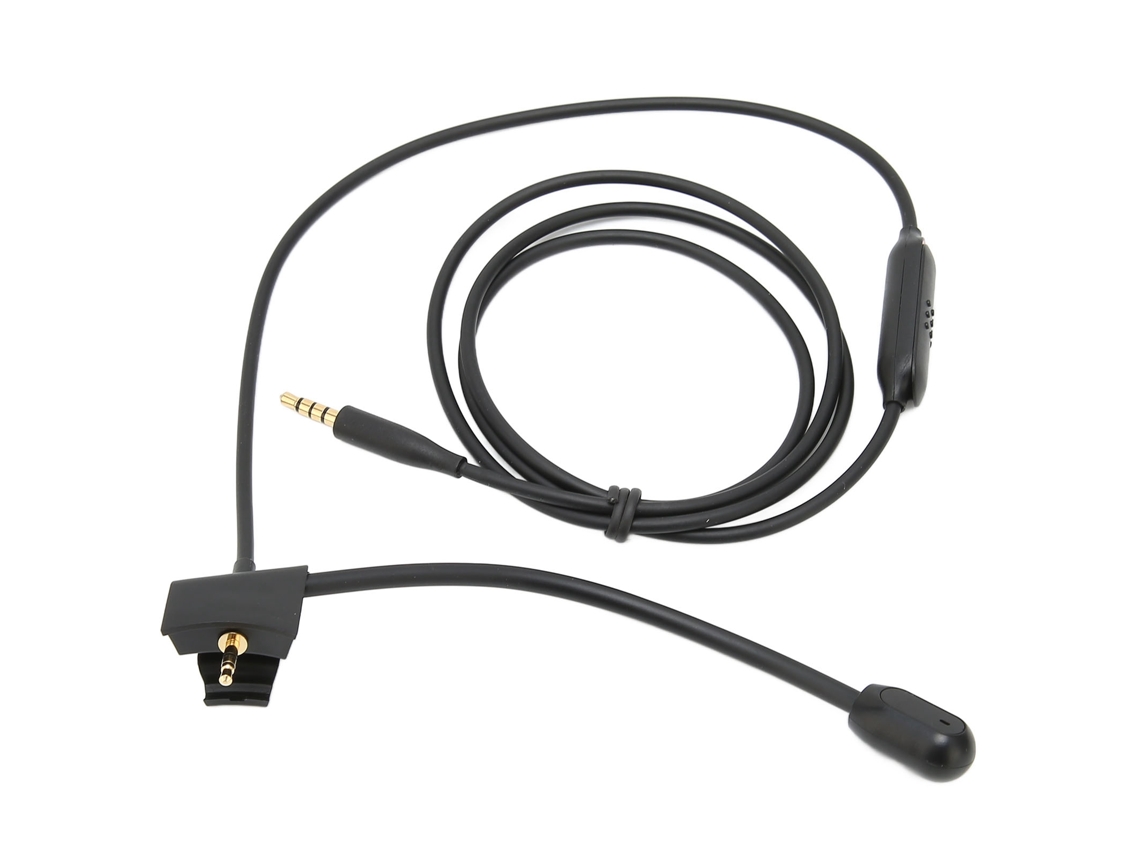 Micrófono de cable con reducción de ruido y control de silencio