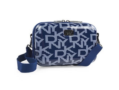 Neceser Viaje Rigido DKNY DKNY-1001 Deco Signature Cosmetic Case indigo/white (22X14x10 Cm)