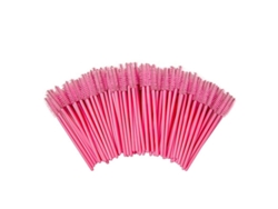 Juego De 100 Cepillos Desechables Para Pestañas. Adecuado Para 2025. Cepillo Desechable Para Máscara De Pestañas (rosa).