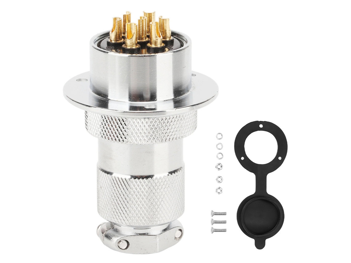 2026velora-conector De Enchufe Aéreo Compacto Resistente Conect/desconect, Rendimiento Estable, Ac/dc, Accesorios Eléctricos
