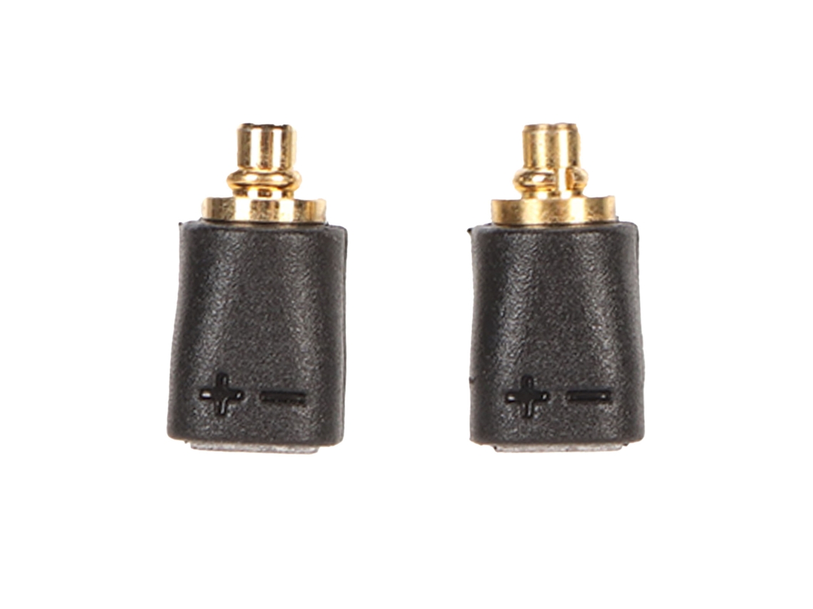 Adaptador De Cable Mmcx A Conector Hembra De 0,78 Mm Para Sennheiser Ie300, Ie600, Ie900, Akg N30, N40 Y N5005 (negro)