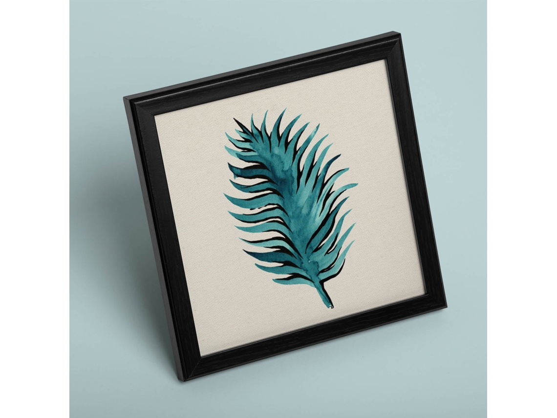 Póster NACNIC de Flores y Naturaleza. Cuadrada Sueltate El Pelo, Ilustrada con Dibujos A Color.
