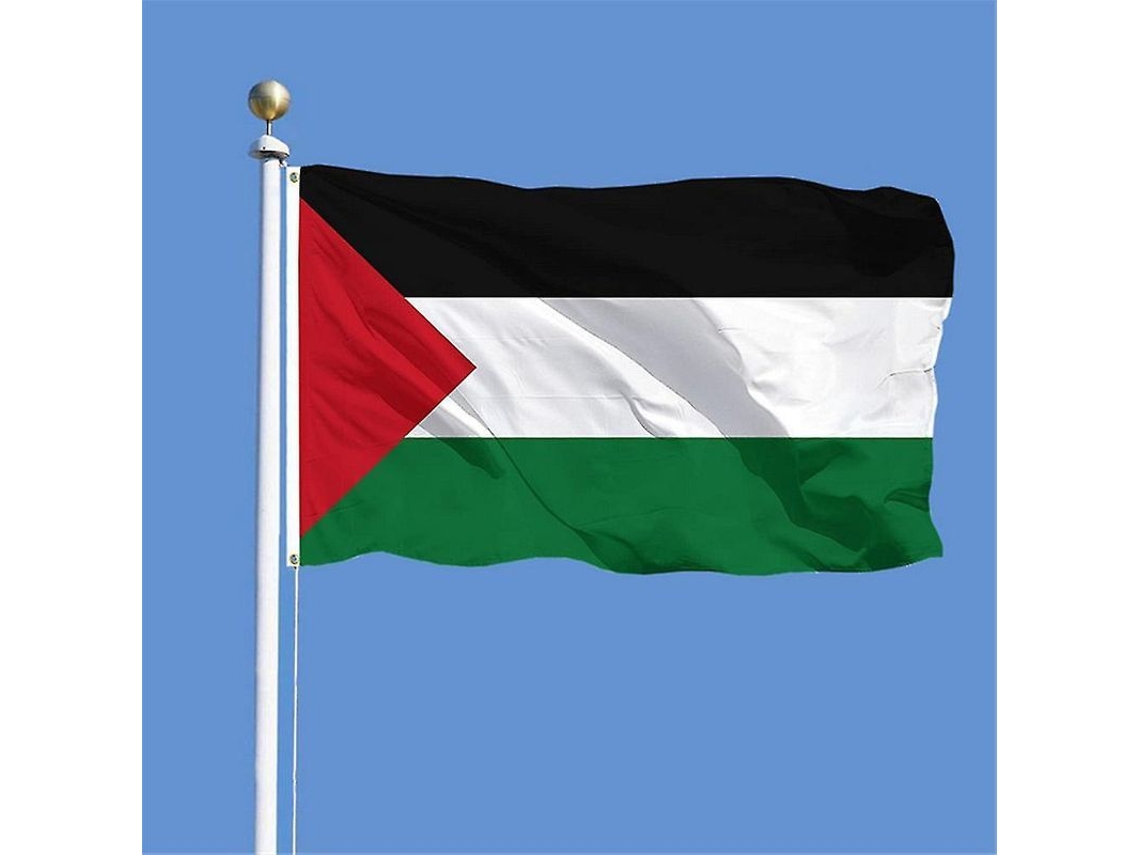 2026-bandera De Palestina Grande 5x3 Ft 90x150cm Poliéster Resistente Con Diseño Colorido Para Apoyo A Gaza