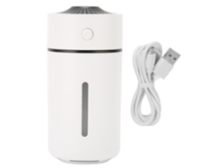 Humidificador Usb Mini Portátil Súper Silencioso Con 2 Modos De Niebla Para Uso En El Coche Y En Interiores - Blanco