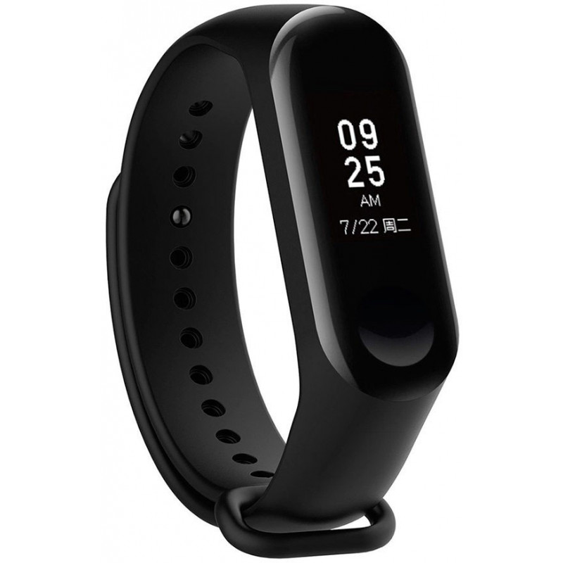 Pulsera de actividad XIAOMI Mi Band 3 (Bluetooth - Hasta 20 días de autonomía - Resistente al agua - Negro)