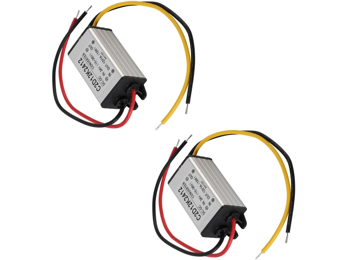 Módulo Regulador Convertidor Cc-cc De 24 V A 12 V Y 1 A Con Protección Ip68