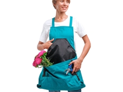 Delantal De Jardinería Con Bolsillos, Delantal Impermeable Para Cosecha, Con Bolsillos De Liberación Rápida Para Mujeres Y Hombres