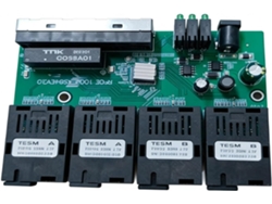 Conmutador De Fibra Ethernet De Alta Velocidad, Convertidor De Medios Ópticos Para Redes Empresariales