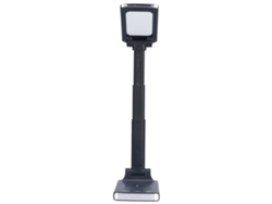 Lâmpada De Mesa Com Carregamento Sem Fio 15w Ajustável 3 Níveis De Brilho Proteção Ocular Touch Control Preta